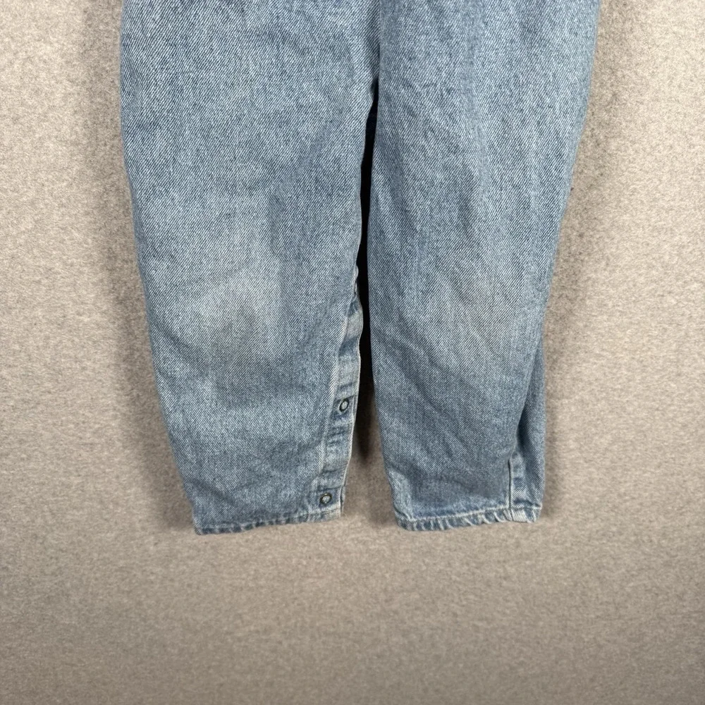 Vintage oshkosh overalls girls 4T denim blue made USA 90s